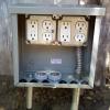Fountain and Low Voltage Lighting Enclosure.