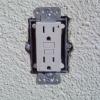 Exterior Ground Fault Interrupter Plug.