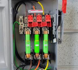 equipment disconnect for safety and convenience