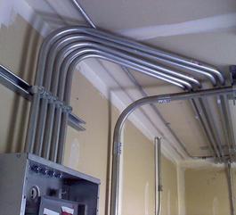 Electrical metallic tubing wiring conduits
